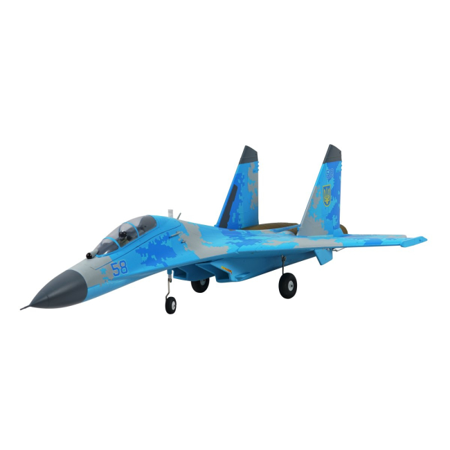 Maqueta de ensamblaje de flanco Sukhoi Su-27 - Precisión y detalle para entusiastas de la aviación